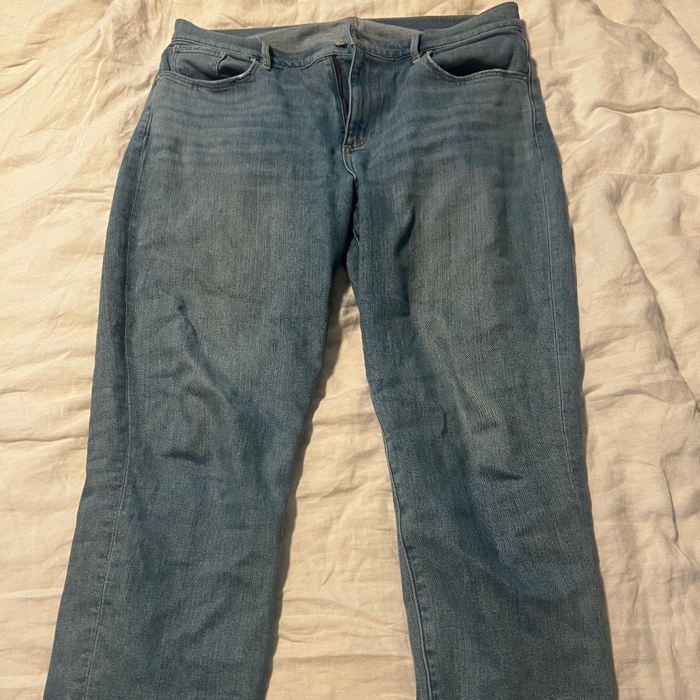 Loft High Rise Cropped Skinny Jeans